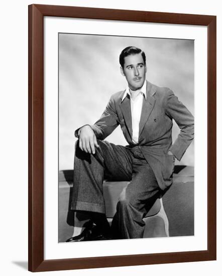 Errol Flynn, 1930s-null-Framed Photo