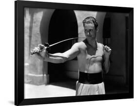 Errol Flynn, 1935-null-Framed Premium Photographic Print