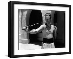 Errol Flynn, 1935-null-Framed Photographic Print