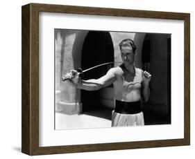 Errol Flynn, 1935-null-Framed Photographic Print