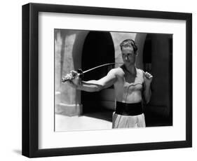 Errol Flynn, 1935-null-Framed Photographic Print