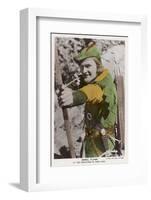 Errol Flynn as Robin Hood-null-Framed Photographic Print