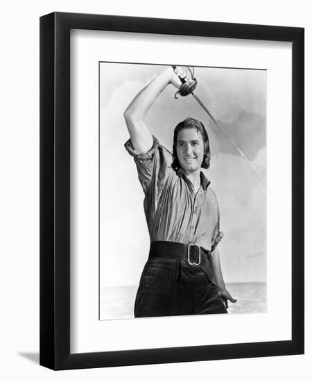 Errol Flynn. "Captain Blood" [1935], Directed by Michael Curtiz.-null-Framed Photographic Print