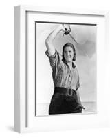 Errol Flynn. "Captain Blood" [1935], Directed by Michael Curtiz.-null-Framed Photographic Print