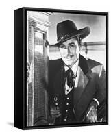 Errol Flynn - Dodge City-null-Framed Stretched Canvas