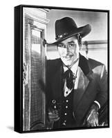 Errol Flynn - Dodge City-null-Framed Stretched Canvas