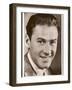 Errol Flynn Film Actor Best Known for His Swashbuckling Roles-null-Framed Photographic Print