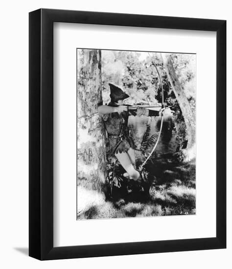 Errol Flynn - The Adventures of Robin Hood-null-Framed Photo