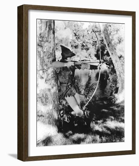 Errol Flynn - The Adventures of Robin Hood-null-Framed Photo