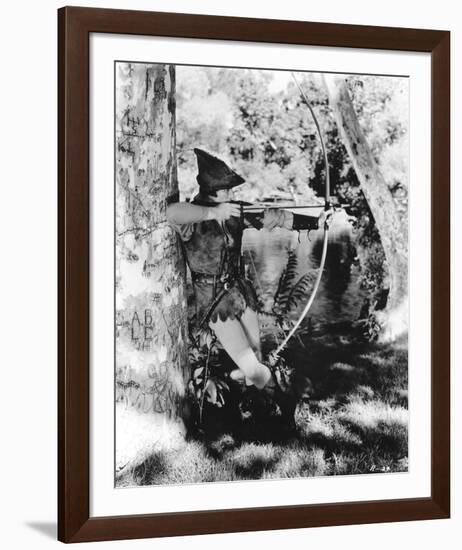 Errol Flynn - The Adventures of Robin Hood-null-Framed Photo