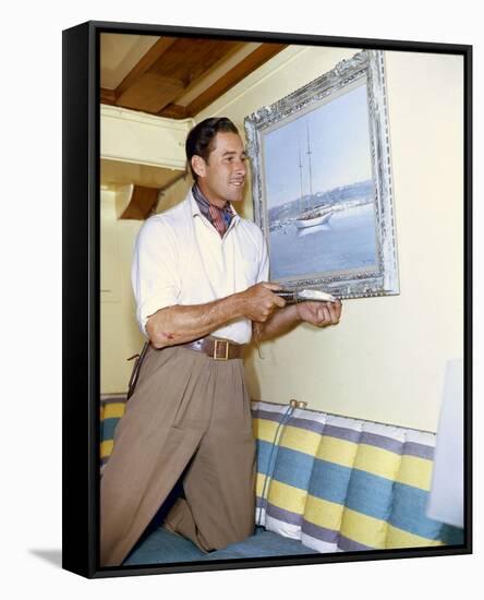 Errol Flynn-null-Framed Stretched Canvas