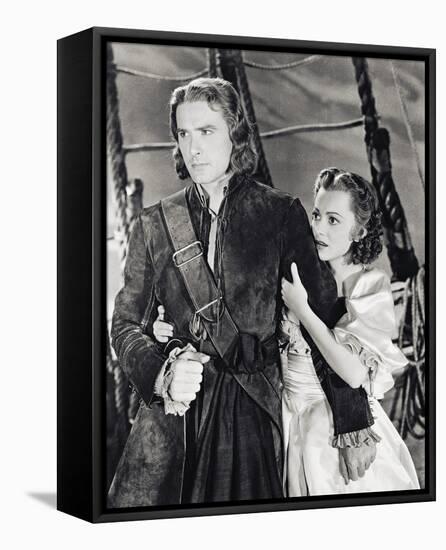 Errol Flynn-null-Framed Stretched Canvas