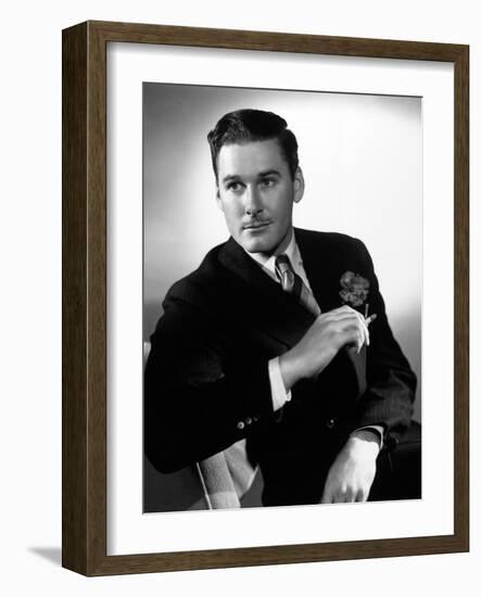 Errol Flynn-null-Framed Photographic Print