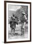 Errol Hinds Making a Deal in Chickens, Wankie to Victoria Falls, Southern Rhodesia, 1925-Thomas A Glover-Framed Giclee Print