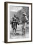 Errol Hinds Making a Deal in Chickens, Wankie to Victoria Falls, Southern Rhodesia, 1925-Thomas A Glover-Framed Giclee Print