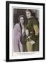 Erroll Flynn as Robin and Olivia de Havilland as Maid Marian in "The Adventures of Robin Hood" 1938-null-Framed Premium Giclee Print