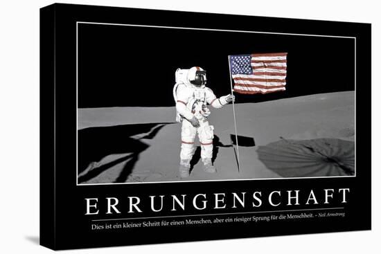 Errungenschaft:: Motivationsposter Mit Inspirierendem Zitat-null-Stretched Canvas