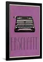 Erschaffe (German - Create)-null-Framed Poster