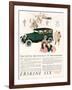 Erskine Six, Magazine Advertisement, USA, 1927-null-Framed Giclee Print