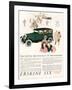 Erskine Six, Magazine Advertisement, USA, 1927-null-Framed Giclee Print