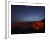 Erta Ale Morning Dawn Lavalake Reflection, Danakil Depression, Ethiopia-null-Framed Photographic Print