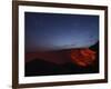 Erta Ale Morning Dawn Lavalake Reflection, Danakil Depression, Ethiopia-null-Framed Photographic Print