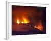 Eruption at Eyjafjallajokull glacier-null-Framed Photographic Print