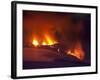 Eruption at Eyjafjallajokull glacier-null-Framed Photographic Print