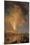 Eruption du V?ve-Pierre Jacques Volaire-Mounted Giclee Print