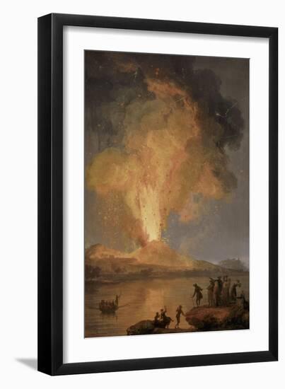 Eruption du V?ve-Pierre Jacques Volaire-Framed Giclee Print