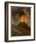 Eruption du Vésuve, la nuit-Achille Etna Michallon-Framed Giclee Print