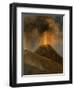 Eruption du Vésuve, la nuit-Achille Etna Michallon-Framed Giclee Print