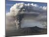 Eruption of Ash Cloud from Mount Bromo Volcano, Tengger Caldera, Java, Indonesia-Stocktrek Images-Mounted Photographic Print