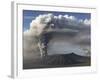 Eruption of Ash Cloud from Mount Bromo Volcano, Tengger Caldera, Java, Indonesia-Stocktrek Images-Framed Photographic Print