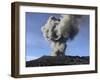 Eruption of Ash Cloud from Mount Bromo Volcano, Tengger Caldera, Java, Indonesia-Stocktrek Images-Framed Photographic Print