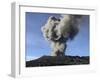 Eruption of Ash Cloud from Mount Bromo Volcano, Tengger Caldera, Java, Indonesia-Stocktrek Images-Framed Photographic Print