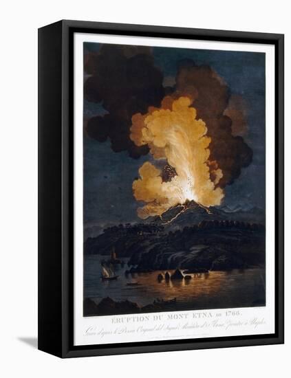 Eruption of Etna, 1766-Miriam and Ira Wallach-Framed Stretched Canvas