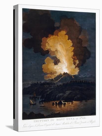Eruption of Etna, 1766-Miriam and Ira Wallach-Stretched Canvas