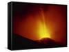 Eruption of Highly Active Volcan Pacaya, South of Guatemala City, Guatemala, Central America-Robert Francis-Framed Stretched Canvas