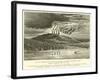 Eruption of Mauna Loa-null-Framed Giclee Print