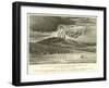 Eruption of Mauna Loa-null-Framed Giclee Print