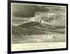 Eruption of Mauna Loa-null-Framed Giclee Print