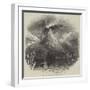 Eruption of Mount Hecla-null-Framed Premium Giclee Print