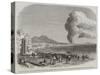 Eruption of Mount Vesuvius Near the Foot of the Hill-null-Stretched Canvas