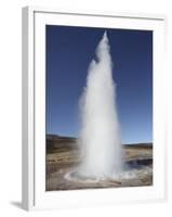 Eruption of Strokkur Geysir, Iceland-Stocktrek Images-Framed Photographic Print