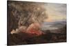 Eruption of the Volcano Vesuvius, 1821-Johan Christian Clausen Dahl-Stretched Canvas