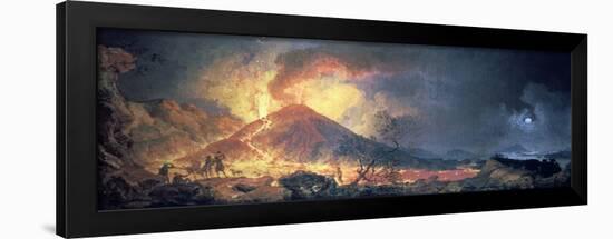 Eruption of Vesuvius, 1770S-Pierre-Jacques Volaire-Framed Giclee Print