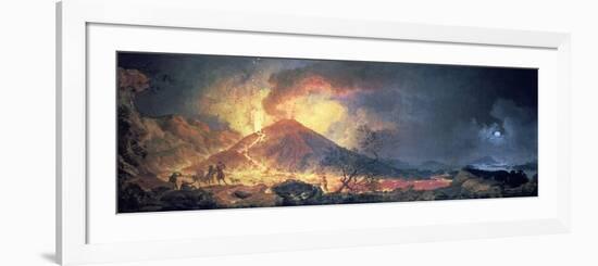 Eruption of Vesuvius, 1770S-Pierre-Jacques Volaire-Framed Giclee Print