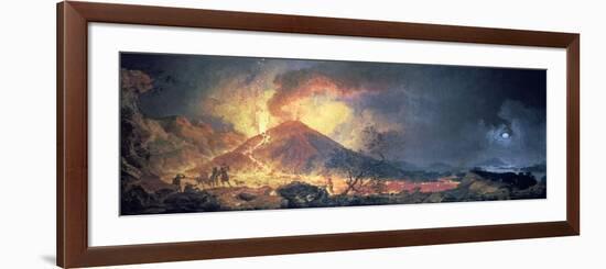 Eruption of Vesuvius, 1770S-Pierre-Jacques Volaire-Framed Giclee Print