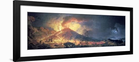 Eruption of Vesuvius, 1770S-Pierre-Jacques Volaire-Framed Giclee Print